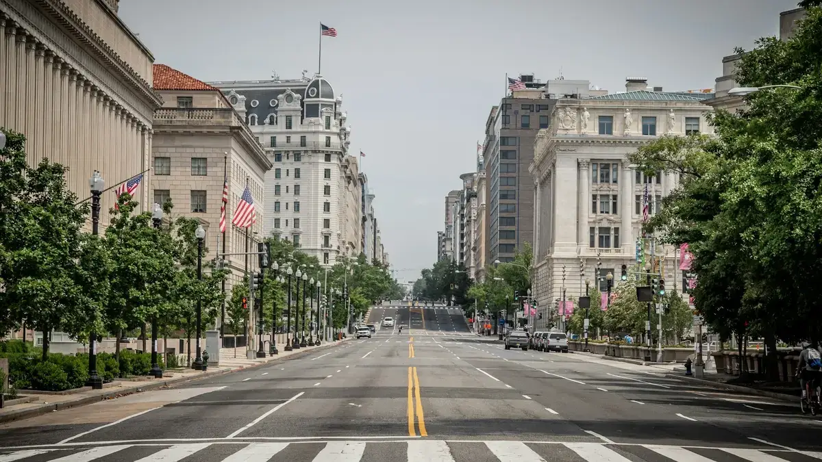 Washington D.C. skyline representing healthcare regulatory authorities and federal agencies